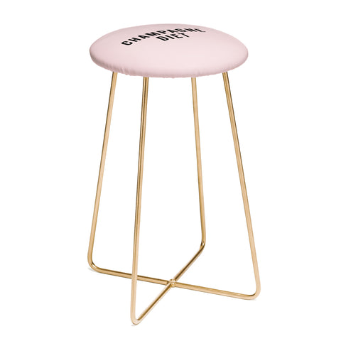 EnvyArt Champagne Diet Counter Stool