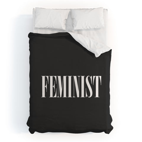 EnvyArt Feminist Duvet Cover