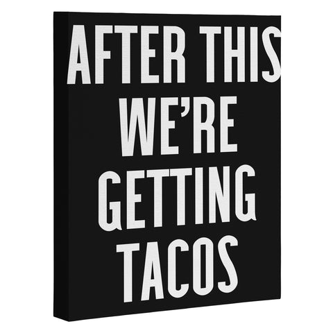 EnvyArt Getting Tacos Art Canvas