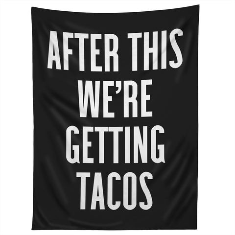 EnvyArt Getting Tacos Tapestry