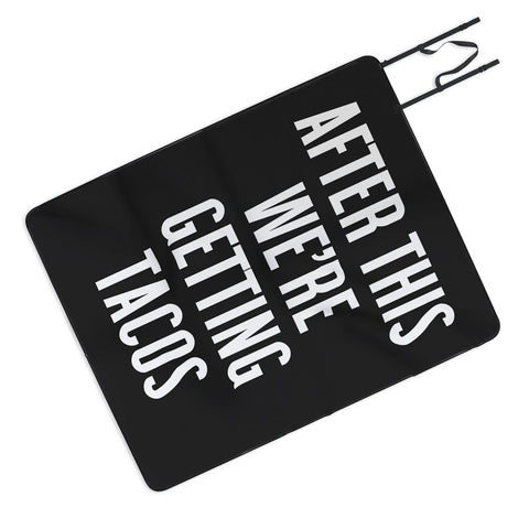 EnvyArt Getting Tacos Picnic Blanket