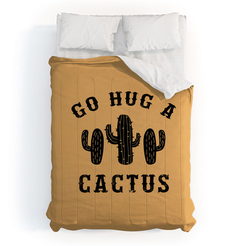 EnvyArt Hug A Cactus Comforter