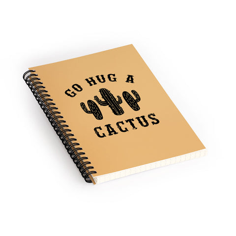 EnvyArt Hug A Cactus Spiral Notebook