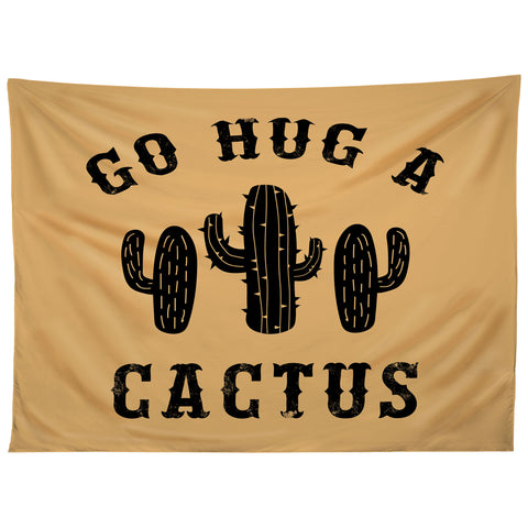 EnvyArt Hug A Cactus Tapestry