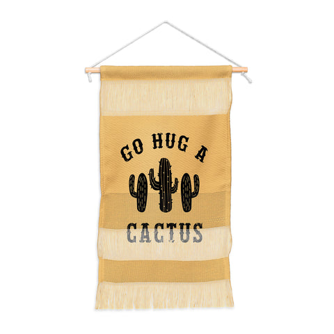 EnvyArt Hug A Cactus Wall Hanging Portrait
