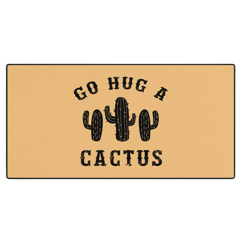 EnvyArt Hug A Cactus Desk Mat