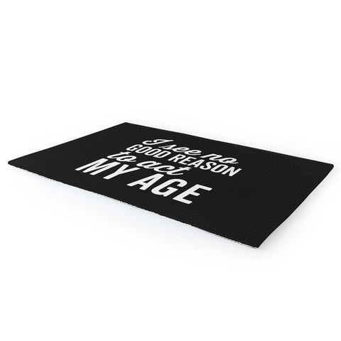 EnvyArt Reason Act My Age Area Rug