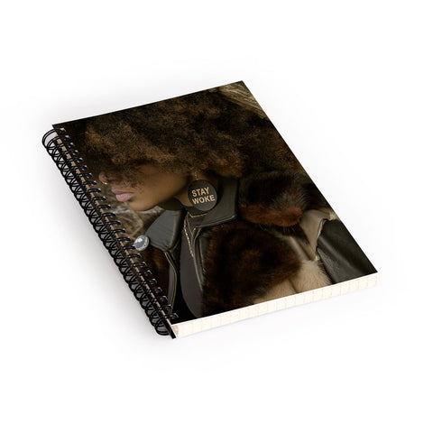 EricaGenece Stay Woke Spiral Notebook