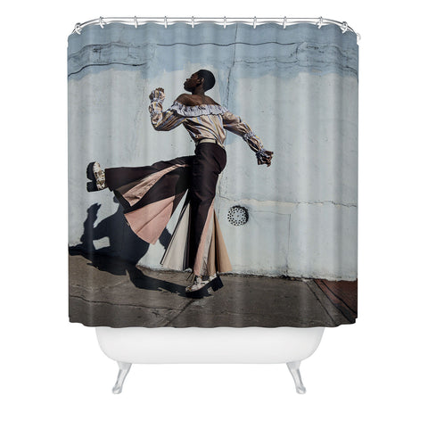 EricaGenece Step Away Shower Curtain