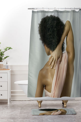 EricaGenece Venus II Shower Curtain And Mat