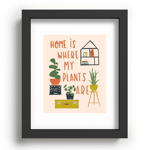 Erika Stallworth Home is Where My Plants Are I Recessed Framing Rectangle