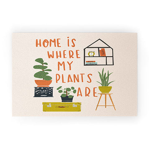 Erika Stallworth Home is Where My Plants Are I Welcome Mat