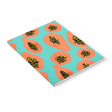 Erika Stallworth Papaya Sky Tropical Fruit Notebook