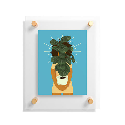 Erika Stallworth Plant Momma Floating Acrylic Print