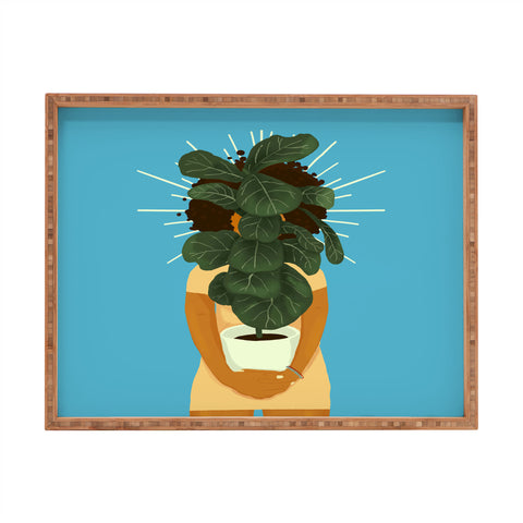 Erika Stallworth Plant Momma Rectangular Tray