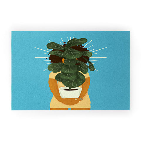 Erika Stallworth Plant Momma Welcome Mat