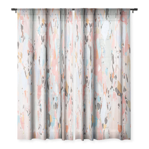 evamatise Abstract Chaos I Sheer Non Repeat