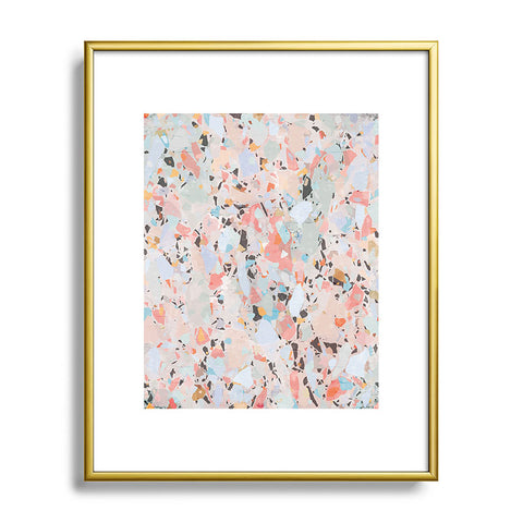 evamatise Abstract Chaos I Metal Framed Art Print