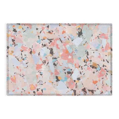 evamatise Abstract Chaos I Outdoor Rug