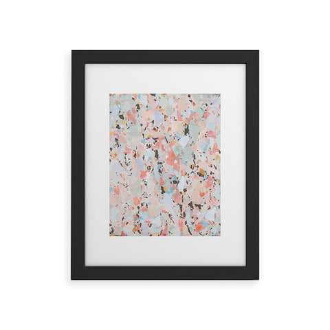 evamatise Abstract Chaos I Framed Art Print