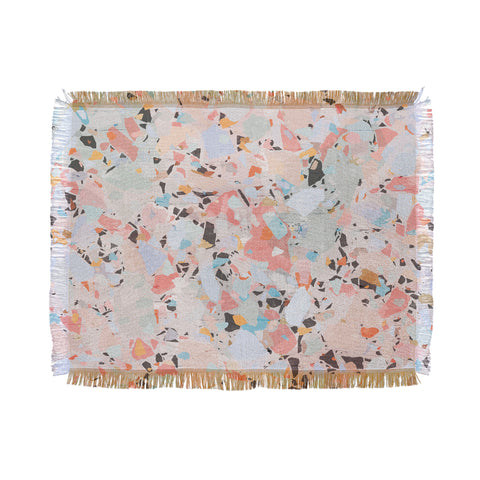 evamatise Abstract Chaos I Throw Blanket