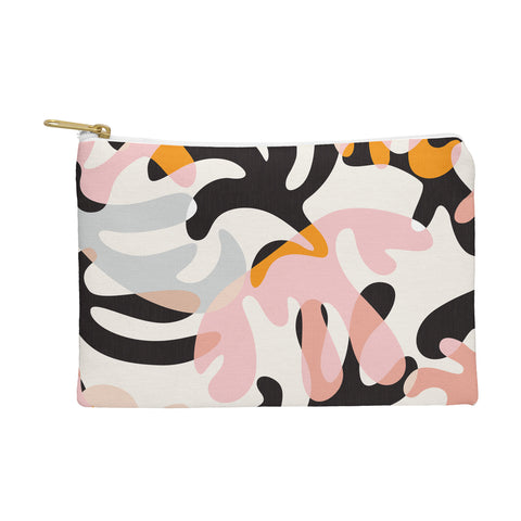 evamatise Abstract Modern Shapes Mid Century Pouch