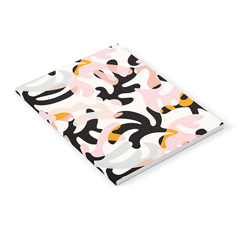evamatise Abstract Modern Shapes Mid Century Notebook