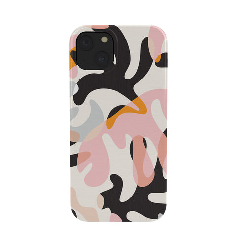 evamatise Abstract Modern Shapes Mid Century Phone Case