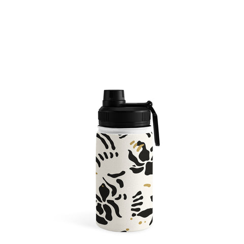 evamatise Abstract Spider Orchids Water Bottle