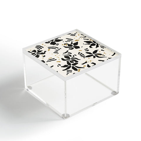 evamatise Abstract Spider Orchids Acrylic Box