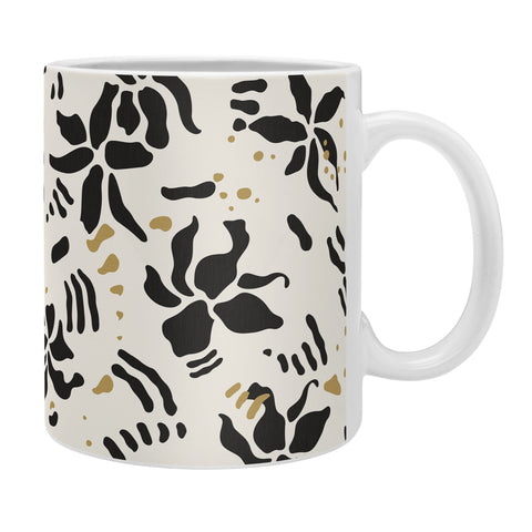 evamatise Abstract Spider Orchids Coffee Mug