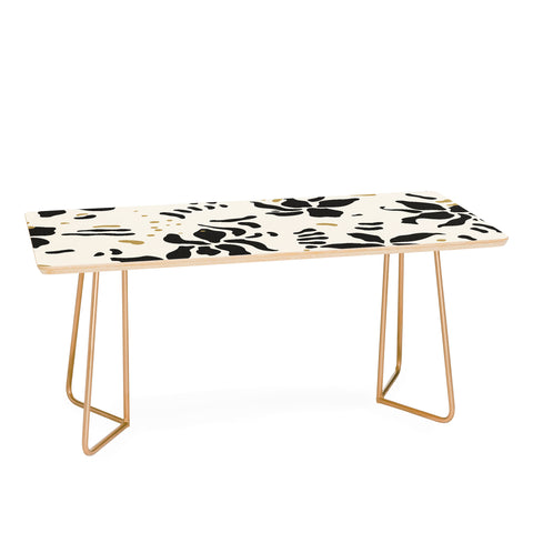 evamatise Abstract Spider Orchids Coffee Table