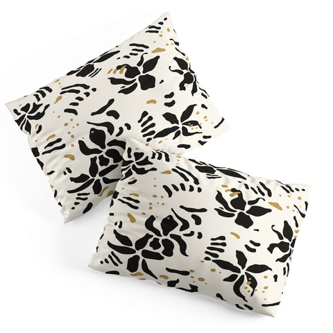 evamatise Abstract Spider Orchids Pillow Shams