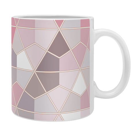 evamatise Autumn Sunset Hexagon Coffee Mug