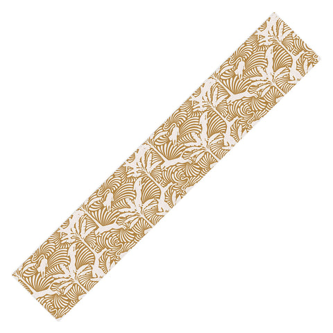 evamatise Big Cats and Palm Trees Jungle Table Runner