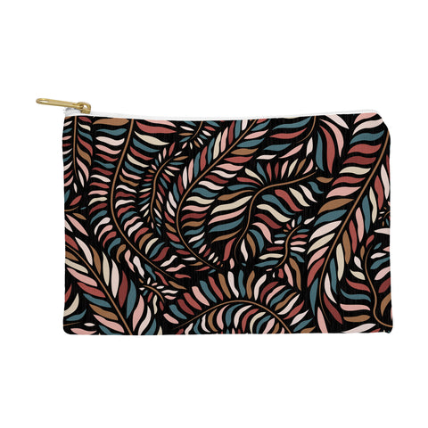 evamatise Boho Autumn Leaves Pouch