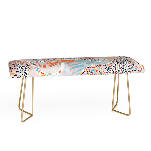 evamatise Colorful Wild Cats Bench