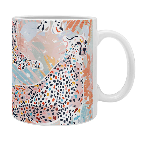 evamatise Colorful Wild Cats Coffee Mug