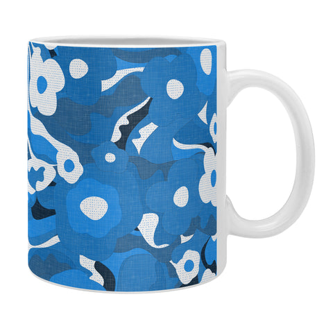 evamatise Flowers and Butterflies Hippie Coffee Mug