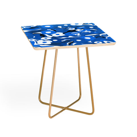 evamatise Flowers and Butterflies Hippie Side Table