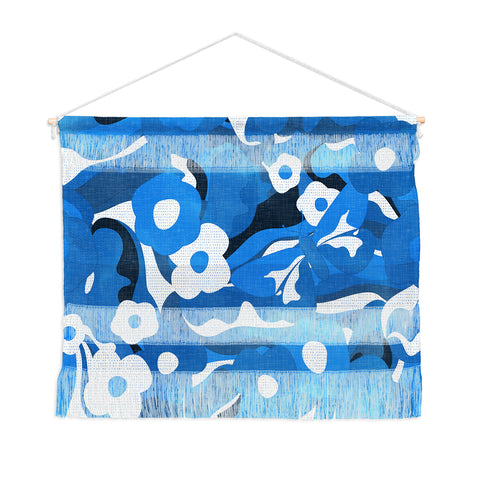 evamatise Flowers and Butterflies Hippie Wall Hanging Landscape