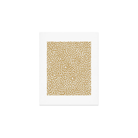 evamatise Golden Organic Seeds Art Print