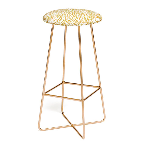 evamatise Golden Organic Seeds Bar Stool