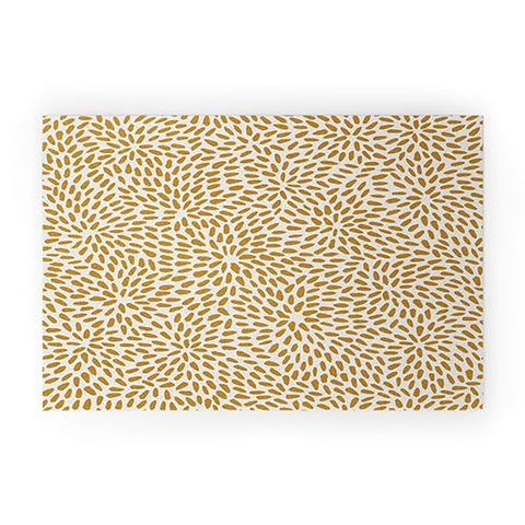 evamatise Golden Organic Seeds Welcome Mat