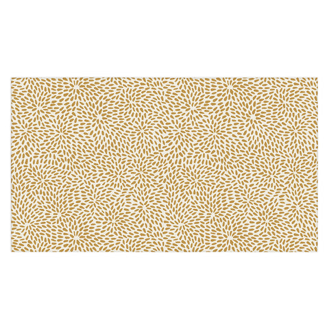 evamatise Golden Organic Seeds Tablecloth