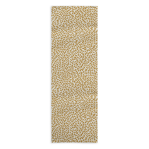 evamatise Golden Organic Seeds Yoga Towel