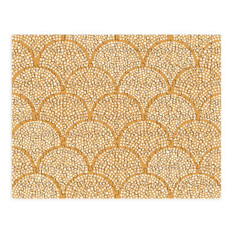 evamatise Japanese Fish Scales Golden Puzzle