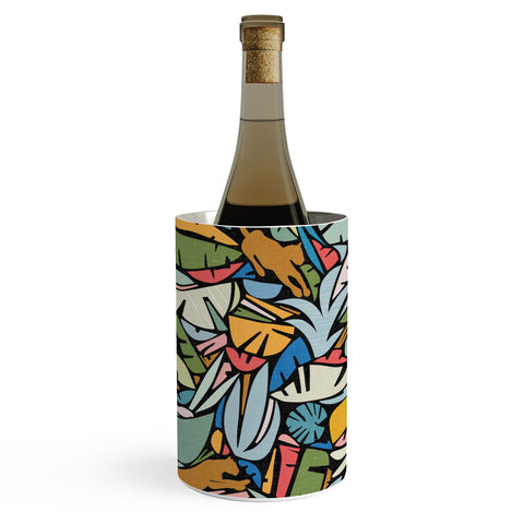 evamatise Joyful Jungle Maximalist Mode Wine Chiller