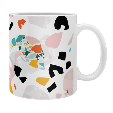 evamatise Mixed Mess I Collage Terrazzo Coffee Mug