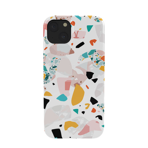 evamatise Mixed Mess I Collage Terrazzo Phone Case